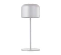 V-TAC LED Table Lamp 2200mAH Battery D86*H210mm Black Body IP54 3000K+6000K