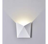 V-TAC LEDLUX LD8280C Applique Lampada LED da Muro Scudo a Tasca 5W 3000K Carcassa Bianca IP65 SKU-8280