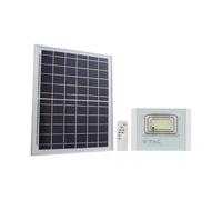 V-TAC Faro LED con Telecomando e Pannello Solare 12W Colore Bianco 6400K IP65