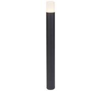 V-TAC - Palo Tondo Portalampada In Alluminio Da Giardino Per Faretti Gu10 Esterno Ip54 Nero Opaco V-tac Vt-7618 7568