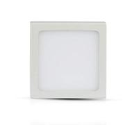 Plafoniera Pannello Led Slim Montaggio a Plafone Quadrato 140X140X24mm 12W 4000K