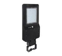 V-TAC Armatura Stradale LED SMD 40W 120LM/W con Pannello Solare e Sensore PIR Colore Nero 6000K IP65