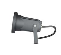 V-TAC Picchetto con Portalampada GU10 (Max 35W) Orientabile Colore Nero IP44