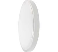 V-TAC VT-8624 Plafoniera LED rotonda cornice bianca, 24W, bianco naturale, IP44,