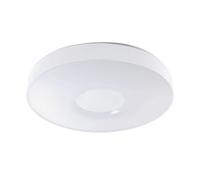 V-TAC Plafoniera LED 40W Rotonda con Telecomando CCT 3in1 Colore Bianco D390mm Dimmerabile 3000-6500K Cover a Disco