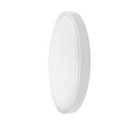 PLAFONIERA TONDA 18W B.FREDDO IP44 SENSORE MICROONDA CREPUSCOLARE E TELECOMANDO VT-8618SW-RD-LED76611 V-TAC