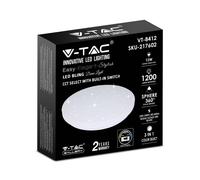 V-TAC Plafoniera Stellata con Interruttore Cambia Colore 3 in 1
