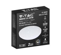 V-TAC Plafoniera Stellata con Interruttore Cambia Colore 3 in 1