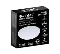 V-TAC Plafoniera Stellata con Interruttore Cambia Colore 3 in 1