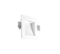 V-TAC Portafaretto LED da Incasso Quadrato GU10 Corpo in Gesso Bianco