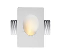 V-TAC Portafaretto LED da Incasso rettangolare GU10 in Gesso Colore Bianco