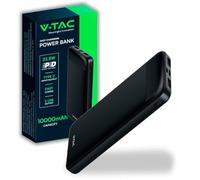 POWER BANK V-TAC FAST CHARGE 22,5W 10000mAh TYPE C COLOR NERO - 7833