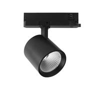 V-TAC PRO Faretto LED COB Chip CREE per Binario Trifase 30W 36° Nero 4000K