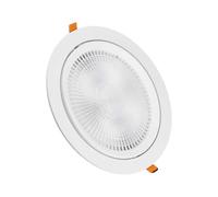 V-TAC PRO FARETTO LED DA INCASSO ROTONDO 10W-20W-30W COB CHIP SAMSUNG 3000K-4000K-6400K (10W, BIANCO FREDDO)