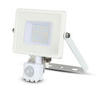 V-TAC PRO Faro LED VT-30-S 30W Ultra Slim sensore PIR Chip Samsung Bianco caldo 3000K