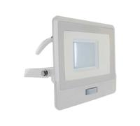 V-TAC VT-138S-1 faro led 30W chip samsung con sensore di movimento PIR e crepusc