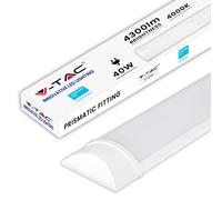 V-TAC PRO Plafoniera LED Chip Samsung Prismatica 40W 120LM/W 120cm 4000K IP20