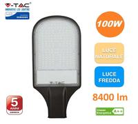 V-TAC PRO VT-101ST ARMATURA STRADALE LED 100W LAMPIONE SMD CHIP SAMSUNG IP65 [EEK: A+]