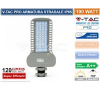 PROIETTORE LED STRADALE 100W BIANCO FREDDO CHIP SAMSUNG VT-104ST-LED21961 V-TAC