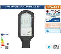V-TAC PRO VT-31ST Armatura lampada stradale led 30W chip samsung bianco freddo 6