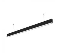 V-TAC PRO Plafoniera LED Chip Samsung a Sospensione 40W Lineare Colore Nero 4000K