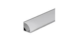 V-TAC Profilo in Alluminio Angolare per Strip LED, Bianco