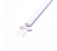 PROFILO Alluminio 2 metri da CARTONGESSO a Scomparsa Copertura Barra Strisce LED
