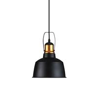 V-TAC SKU.3728 - Lampada a sospensione E27 VT-7422, in plastica e altri materiali, altezza x larghezza x profondità: 220 x 310 x 1150 mm, colore: Nero