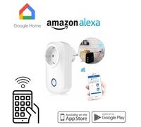 V-TAC SMART HOME PRESA 10A SCHUKO WI-FI ALEXA GOOGLE HOME 8415