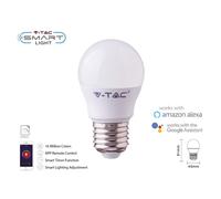VT-2755 - Smart Light, lampada, E27, 5 W, RGB, WWW-CW, WLAN