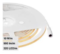 V-TAC STRISCIA LED COB MONOCOLORE 10W/M 24V BOBINA DA 5 METRI 4500 LM 8mm IP67 [EEK: G]