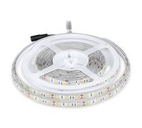 V-TAC Striscia Led da Esterno IP65 Impermeabile 11W - 5 Metri di Lunghezza - SMD 5050 Alta Luminosità - Luce 4000K Bianco Naturale - Strisce Led - Strip Adesiva e Copertura in Silicone - 12 Volt