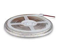 V-TAC Striscia Led da Esterno IP65 Impermeabile 5W - 5 Metri di Lunghezza- SMD 3528 Alta Luminosità - Luce Blu - Strisce Led - Strip Adesiva e Copertura in Silicone - 12 Volt
