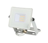 V-TAC VT-10, LED Proiettore con SMD Chip Samsung, Alluminio, Bianco, 115 x 108 x 26 mm