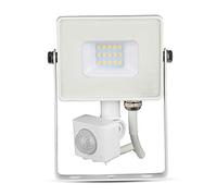 FARO LED 10W FREDDA CON SENSORE MOVIMENTO BIANCO CHIP SAMS VT-10-S-LED435 V-TAC