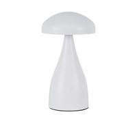 V-TAC Lampada LED da Tavolo 1W con Batteria 800mAh Ricaricabile USB C Colore Bianco in Metallo Touch Dimmerabile 3in1