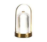 V-TAC VT-1057 Lampada LED da Tavolo 1W cct 3in1 colore oro stile antico ricarica