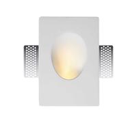 V-TAC VT-11007 portafaretto led in gesso - applique rettangolare da parete tagli