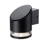 V-TAC Lampada LED da Giardino Cilindrica con Pannello solare 1W Corpo Nero 121*90*112.5mm 3000K IP54