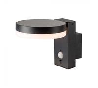 V-TAC VT-1147 Lampada LED da parete circolare 5.5W con Pannello Solare e Sensore
