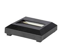 SEGNAPASSO LED NERO 2W BIANCO NATURALE RETTANG. IP65 VT-1152 -LED211322 V-TAC