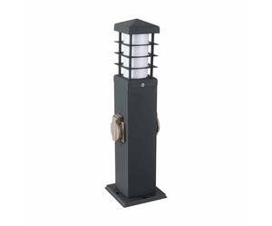 V-TAC VT-1156-2 Presa elettrica da giardino a pilastro 2 prese 16A EU con portal