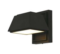 V-TAC Lampada LED da Muro 15W 120LM/W Doppio Fascio Luminoso Colore Nero 3000K IP65