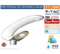 VT-5506 - Lampada solare a LED, 20 W, 2000 lm, 6400 K.