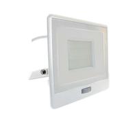 V-TAC PRO Faro LED Chip Samsung 50W con Sensore PIR Cavo 1m Colore Bianco 6500K IP65