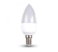 V-TAC Lampadina LED a Candela 5, 5W=40W Attacco E14, Bianco Freddo