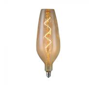 V-TAC VT-2272 Lampadina led ornamentale E27 4W B125 filamento a spirale vetro Am