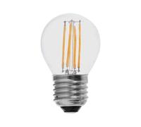 V-TAC VT-2366 Lampadina led 6W goccia E27 G45 filamento 100lm/w in vetro trasparente luce calda 3000K - 212842