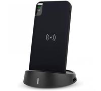 V-Tac VT-3509 Power Bank wireless Qi con supporto 8000mAh nero