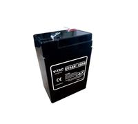 BATTERIA AL PIOMBO 6V 4AH T1 VT-4-6-LED23448 V-TAC